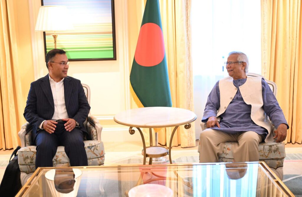 Yunus-Tarique meeting London